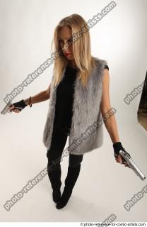 Nikol Action Standing Pose With Guns